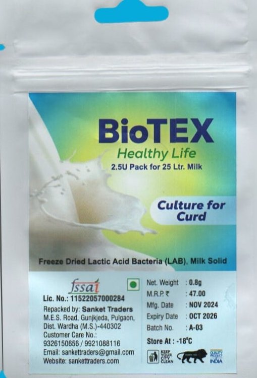 2 Bio Tex (Dahi Culture)